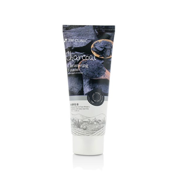3w Clinic Charcoal Cleansing Foam – 100ml