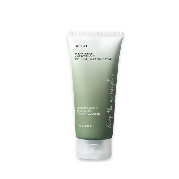 Anua Heartleaf Quercetinol Pore Deep Cleansing Foam – 150ml