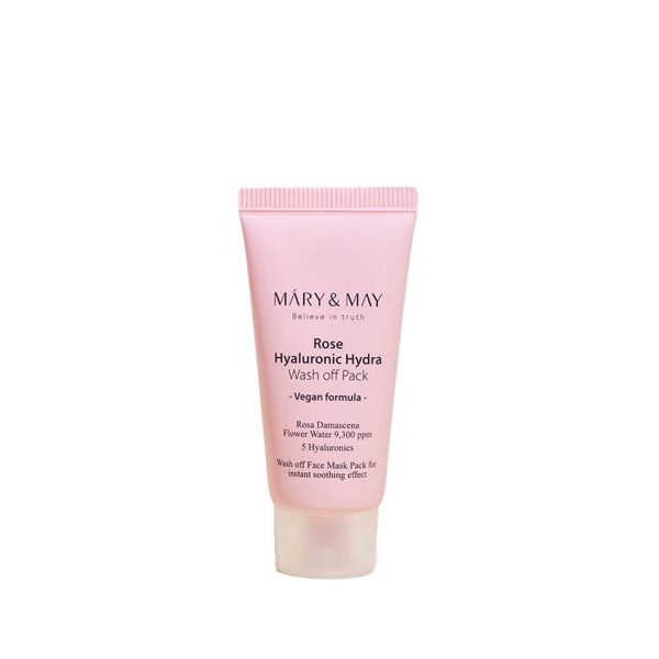 Mary & May Rose Hyaluronic Hydra Wash off Pack – 30g