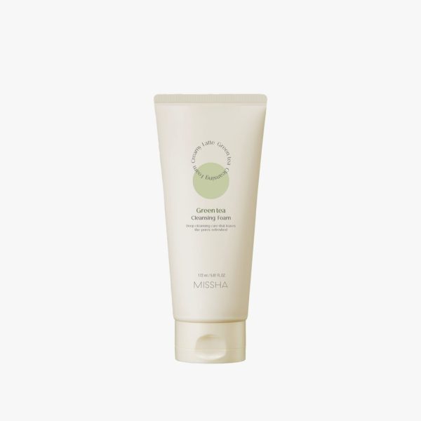 Missha Creamy Latte Green Tea Cleansing Foam – 172ml