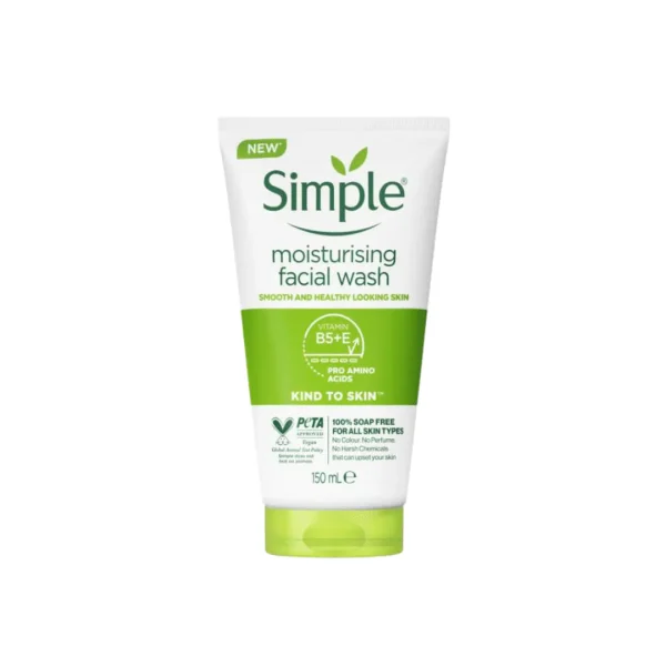 Simple Kind to Skin Moisturising Facial Wash – 150ml