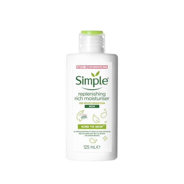 Simple Kind to Skin Replenishing Rich Moisturiser – 125 ml